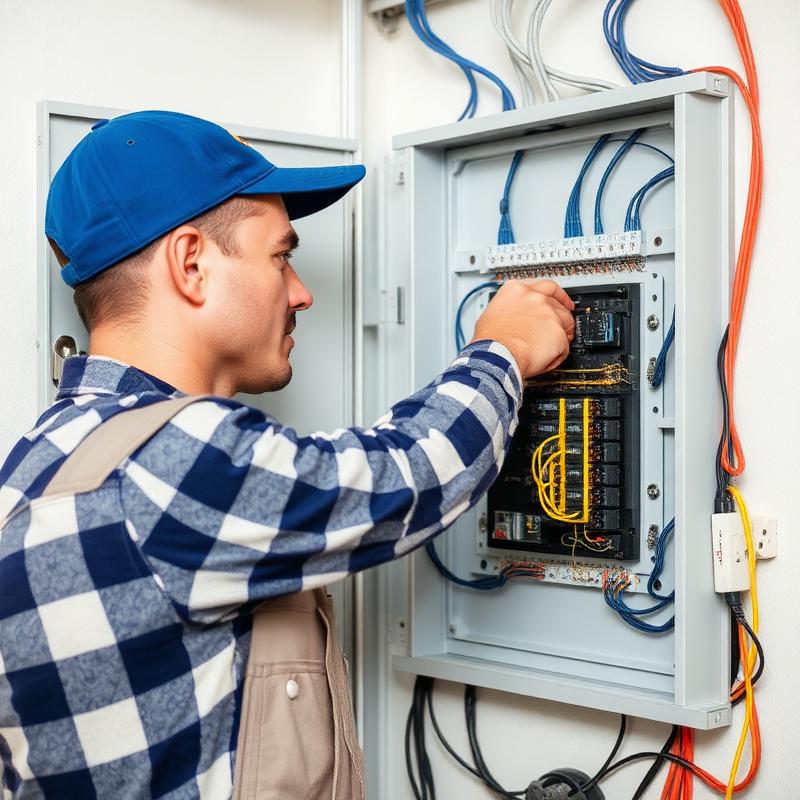 Electrical Work by Austin's Building and Plumbing Services